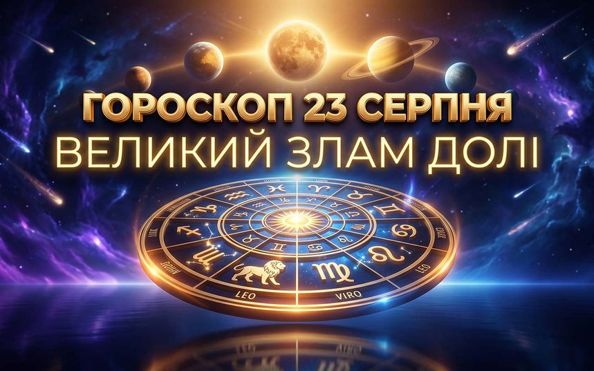 Гороскоп на 23 серпня 2026 року: великий астрологічний розбір доленосних транзитів для всіх знаків Зодіаку