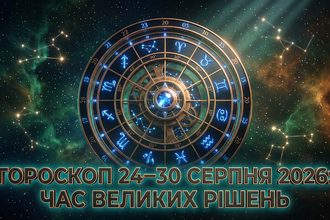 Гороскоп на тиждень з 24 по 30 серпня 2026 року: астрономічний контекст, фінансові стратегії та персональні вектори для всіх знаків зодіаку