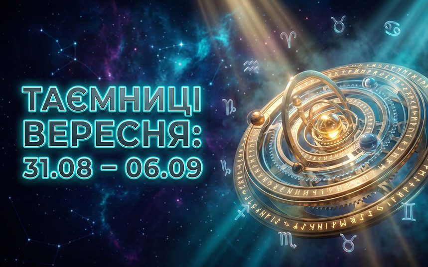 Астрологічна межа сезонів: повний гороскоп на тиждень з 31 серпня по 6 вересня 2026 року