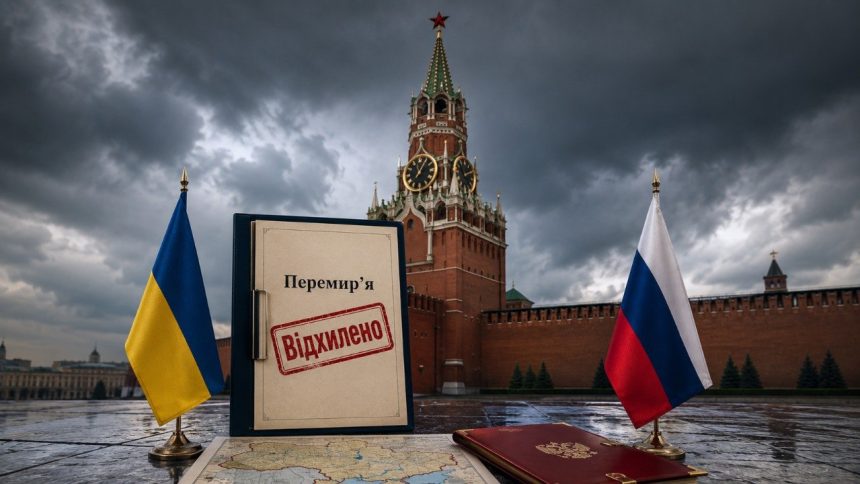 Москва відкинула ідею перемир’я в Чорному морі та зберегла жорсткі умови для мирної угоди з Україною. Що заявили Кремль, Київ і ЄС та де є переговорний процес станом на 17 серпня 2026 року.