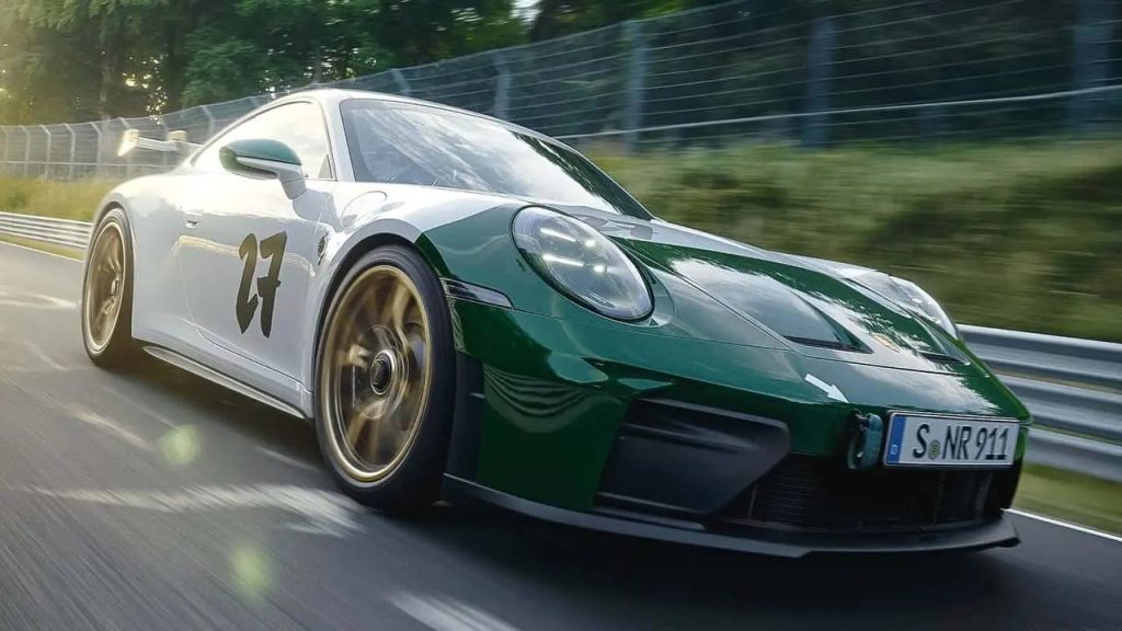 Porsche представила особливу 911 GT3 до 100-річчя Нюрбургринга: лише 100 автомобілів