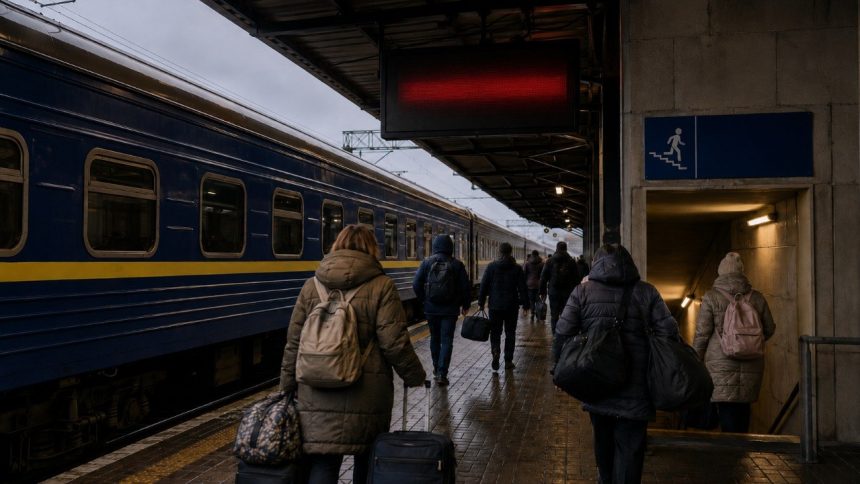 Повітряна тривога і потяги Укрзалізниці: коли рейс вирушає за графіком, коли чекає відбою, хто дозволяє рух і що робити пасажирам на вокзалі під час загрози та після неї.