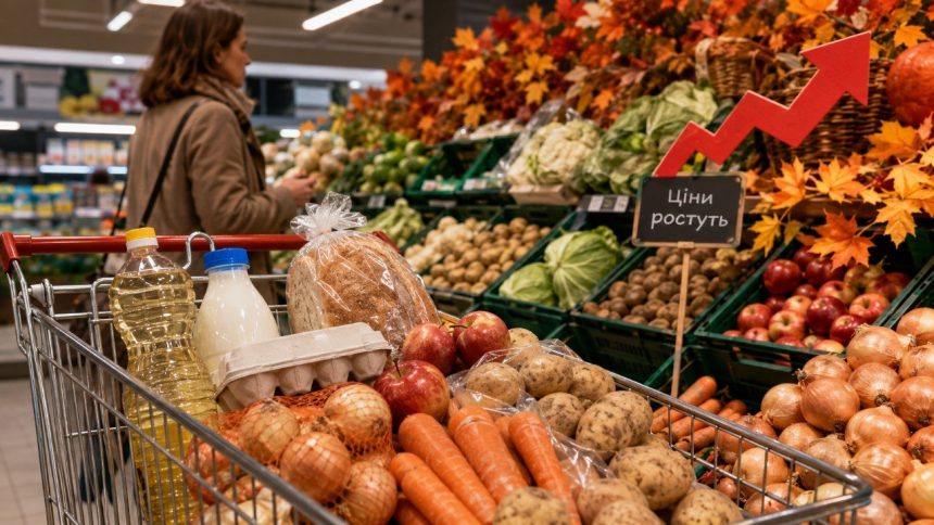 Ціни на продукти восени в Україні можуть зрости на 10–15%. Найбільше ризикують подорожчати овочі, м’ясо-молочні продукти та яйця через сезонність, енерговитрати й логістику. Що прогнозують експерти.
