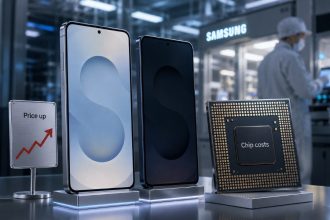Смартфони можуть стати дорожчими: Samsung підняла ціни на виробництво чипів до 15%, а дефіцит мобільної пам’яті продовжує збільшувати собівартість нових моделей у 2026 році.
