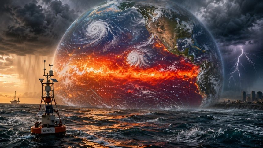 Надпотужний Ель-Ніньйо 2026–2027 посилюється: NOAA дає понад 90% імовірності дуже сильної фази. Де чекати спеки, посух, злив і як аномалія може вплинути на Україну та світ.