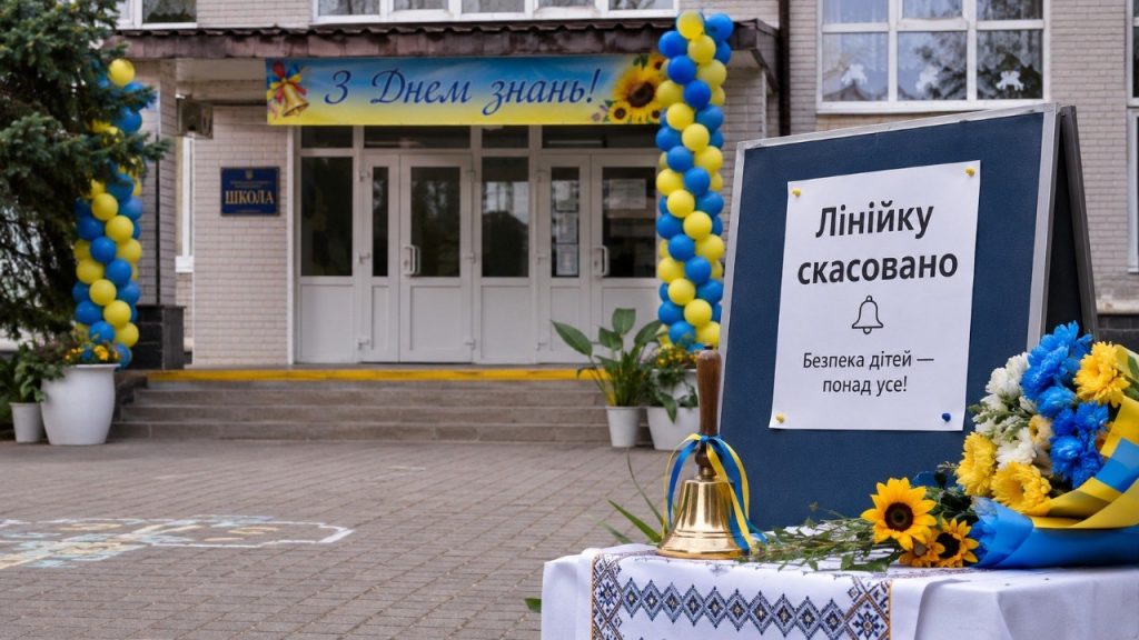 Лінійки на 1 вересня в Україні закликають скасувати: освітня омбудсманка назвала головний ризик