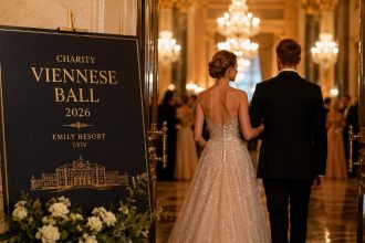 Charity Viennese Ball 2026 у Львові відбудеться 27 листопада в Emily Resort. Організатори анонсували сапфіровий колір балу, дебютантів, благодійну місію та участь Макса Леонова.