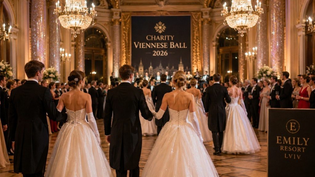 У Львові знову проведуть Віденський бал: Charity Viennese Ball 2026 прийме Emily Resort
