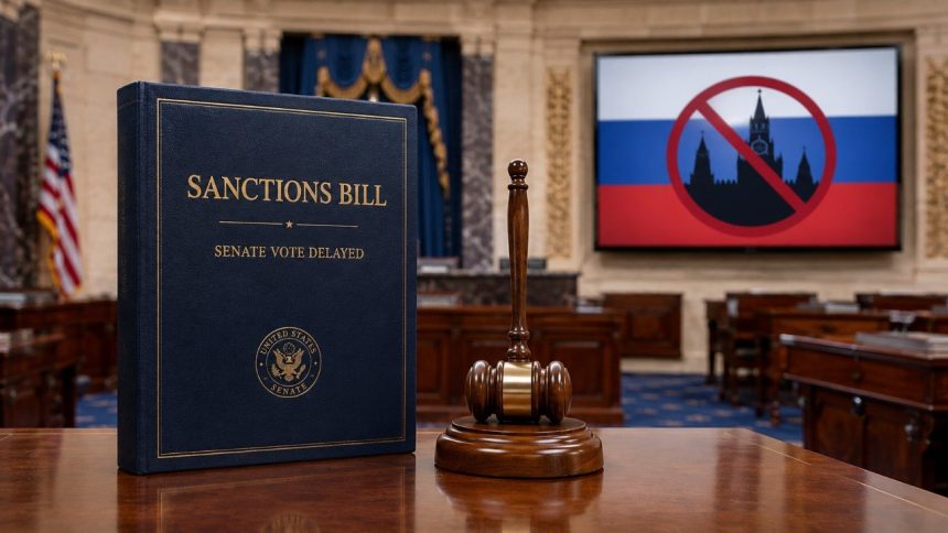 Сенат США просуває законопроєкт про нові санкції проти Росії: мита до 100% для найбільших покупців енергоносіїв, суперечки щодо повноважень Трампа та умови скасування обмежень. Деталі голосування РФ.