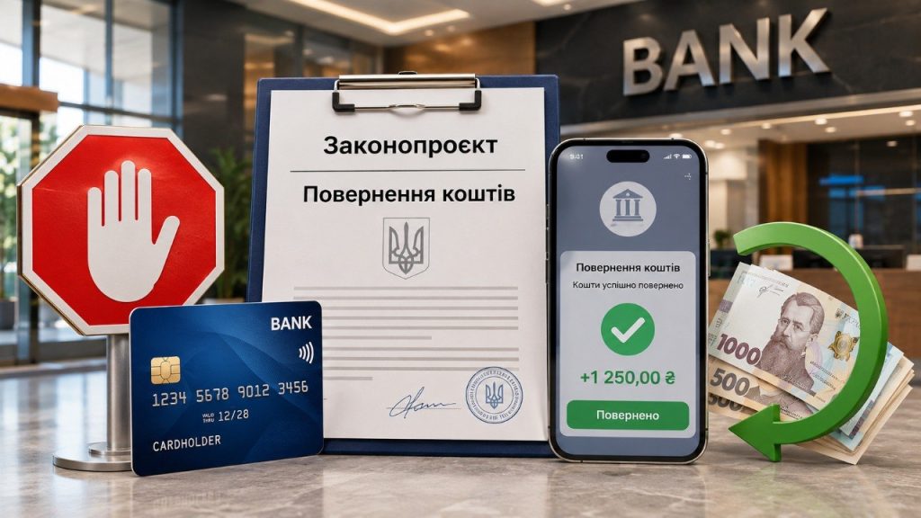 Банки виступили проти обов’язкового повернення коштів клієнтам: що передбачає законопроєкт №15274