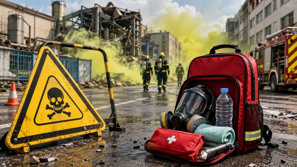 Як діяти при витоку аміаку після удару, якщо в повітрі з’явився різкий запах