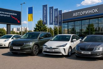 Частка електрокарів на ринку нових авто України у липні 2026 року впала до 7,3%. Які двигуни, марки й моделі обирали українці та як змінився ринок за рік — офіційні дані Укравтопрому. Дані та деталі.