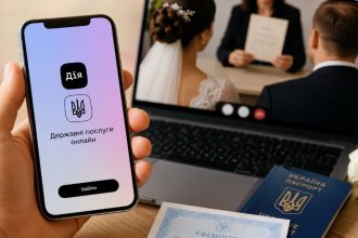 Шлюб онлайн у Дії: як українці можуть одружитися через відеозв’язок, хто має право на послугу, як подати заяву, обрати дату, підписати акт і отримати свідоцтво про шлюб у 2026 році. Деталі процедури.