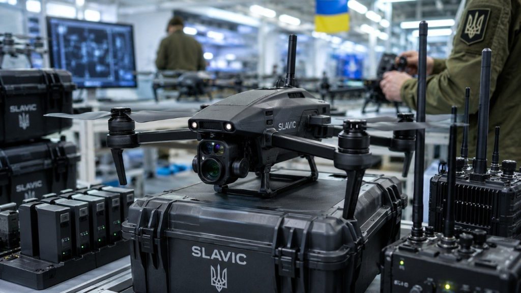 Заміна Mavic для фронту: що відомо про український розвідувальний дрон SLAVIC