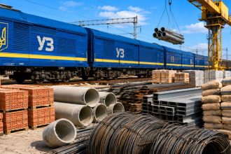 Тарифи Укрзалізниці на вантажні перевезення зросли на 30%. Виробники будматеріалів попереджають про скорочення перевезень, перехід вантажів на авто та можливе зростання цін для споживачів.
