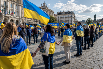 24 серпня українці та друзі України за кордоном створять «Ланцюги єдності». Як знайти акцію у своєму місті, долучитися через інтерактивну мапу або стати координатором заходу.