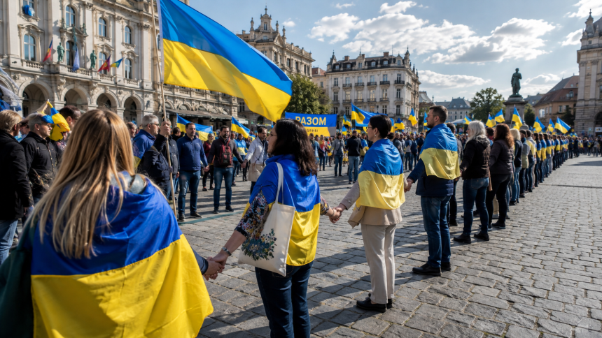 24 серпня українці та друзі України за кордоном створять «Ланцюги єдності». Як знайти акцію у своєму місті, долучитися через інтерактивну мапу або стати координатором заходу.