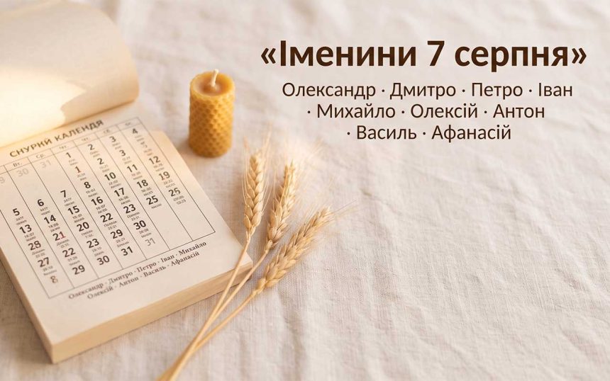 Іменини 7 серпня: дев'ять імен і майже всі — популярні