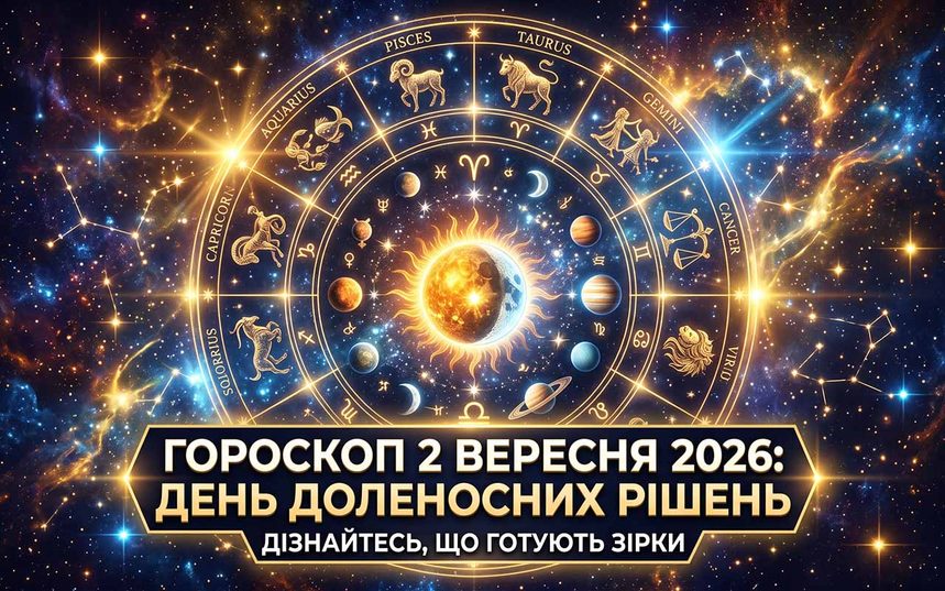 Гороскоп на 2 вересня 2026 року: день стратегічного вибору, фінансової ревізії та внутрішнього балансу