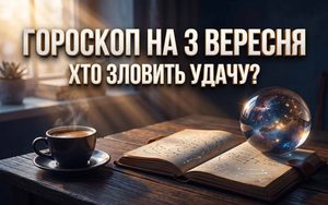 Гороскоп на 3 вересня 2026 року: на кого чекає несподіваний прорив, а кому краще залягти на дно?