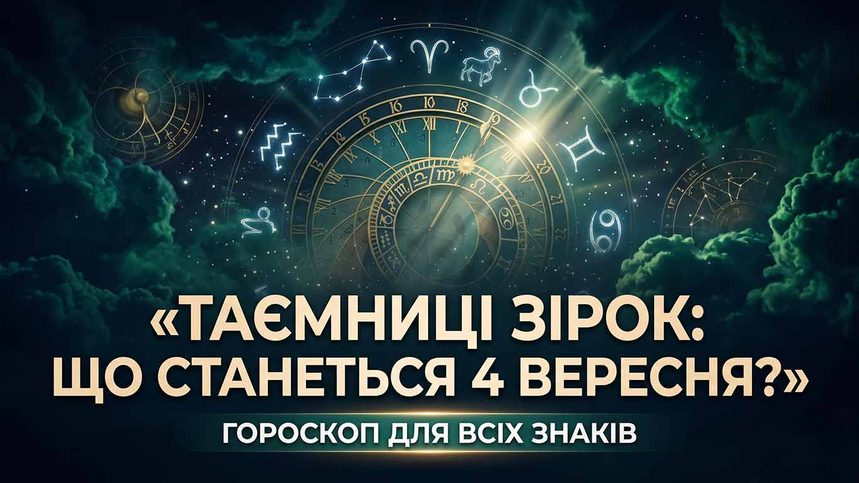 Гороскоп на 4 вересня 2026 року: хто зірве куш, а кому час натиснути на гальма?