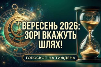 Вересневий перелом: гороскоп на 7–13 вересня 2026 року покаже, кому світить прибуток, а кому час пригальмувати