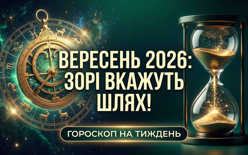 Вересневий перелом: гороскоп на 7–13 вересня 2026 року покаже, кому світить прибуток, а кому час пригальмувати