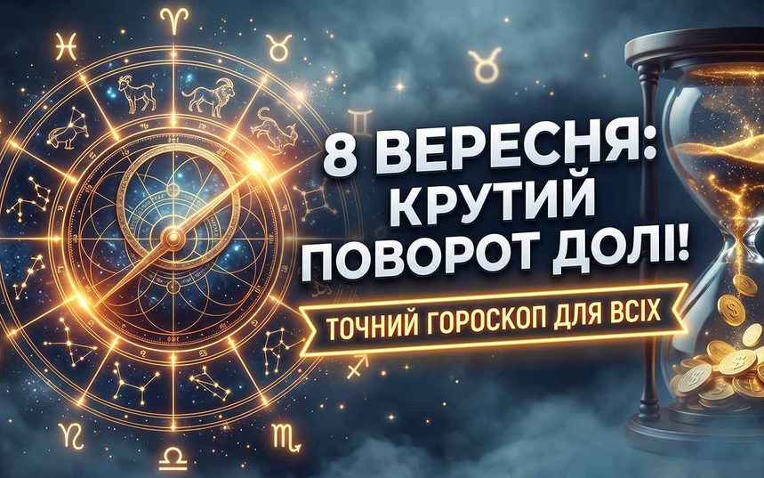Перевірка на міцність: гороскоп на 8 вересня 2026 року вкаже, хто зірве куш, а хто загрузне в дрібницях