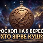Гороскоп на 9 вересня 2026 року: хто зірве куш, а кому краще залягти на дно