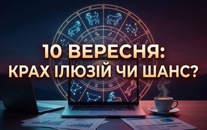 Гороскоп на 10 вересня 2026 року: день раптових прозрінь, гострих слів і розбитих ілюзій