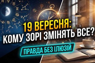 Гороскоп на 19 вересня 2026: кому субота переверне плани догори дриґом, а хто зірве куш