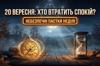 Гороскоп на 20 вересня 2026: кому неділя підкине приховану пастку, а хто знайде золоту жилу
