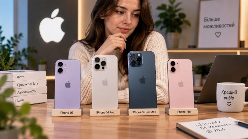 Який iPhone вибрати у 2026 році: характеристики iPhone 15 Pro Max, A17 Pro, камера, 256 ГБ, підтримка iOS 26, ціни вживаних моделей та критерії покупки без зайвої переплати. Дані актуальні в Україні.