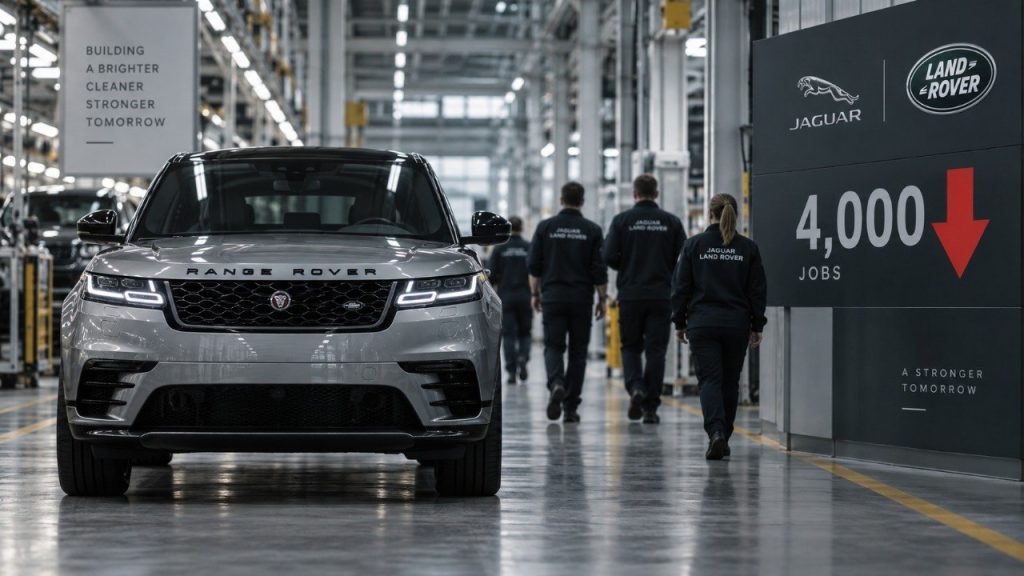 Jaguar Land Rover скоротить близько 4 тис. працівників: компанія запускає масштабну програму економії