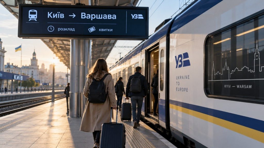 Київ — Варшава №67/68 у 2026 році: офіційний розклад УЗ, квитки та правила продажу