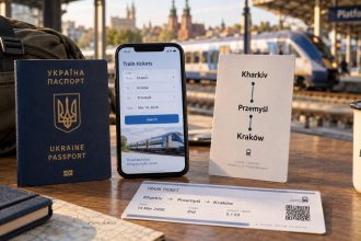 Харків — Краків потягом у 2026 році: маршрут через Перемишль, поїзд №63/64, пересадка на Carpatia, актуальний розклад, купівля квитків, перевірка вартості та сервісів перед поїздкою до Польщі восени.