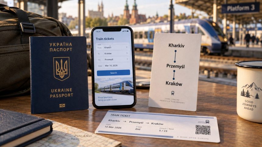 Харків — Краків потягом у 2026 році: маршрут через Перемишль, поїзд №63/64, пересадка на Carpatia, актуальний розклад, купівля квитків, перевірка вартості та сервісів перед поїздкою до Польщі восени.