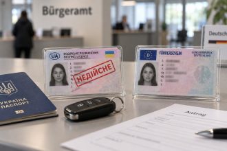МВС пояснило, коли українське посвідчення водія після обміну в Німеччині стає недійсним, як діє новий порядок і як повернути українські права після повернення до України без складання іспитів у МВС.