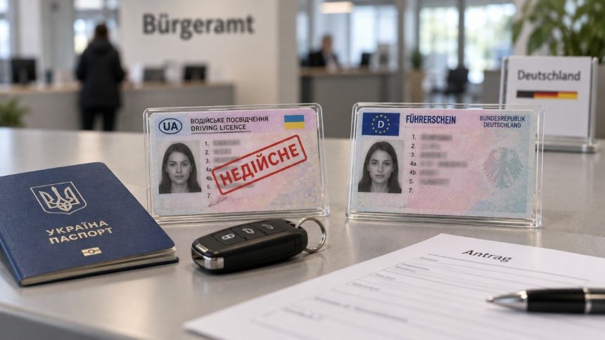 МВС пояснило, коли українське посвідчення водія після обміну в Німеччині стає недійсним, як діє новий порядок і як повернути українські права після повернення до України без складання іспитів у МВС.