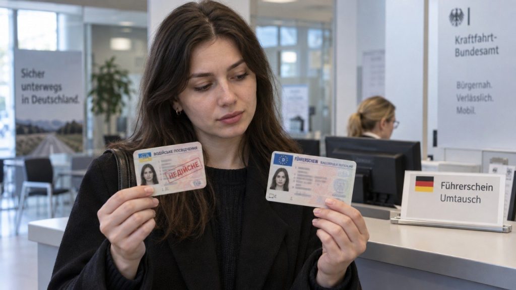 МВС пояснило правила обміну українських прав у Німеччині та їх повернення в Україні
