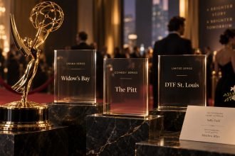 Переможці Emmy-2026: The Pitt став найкращою драмою, Widow’s Bay — комедією, DTF St. Louis — мінісеріалом. Головні акторські нагороди, рекорди та факти церемонії у Лос-Анджелесі. Хто здобув нагороди.