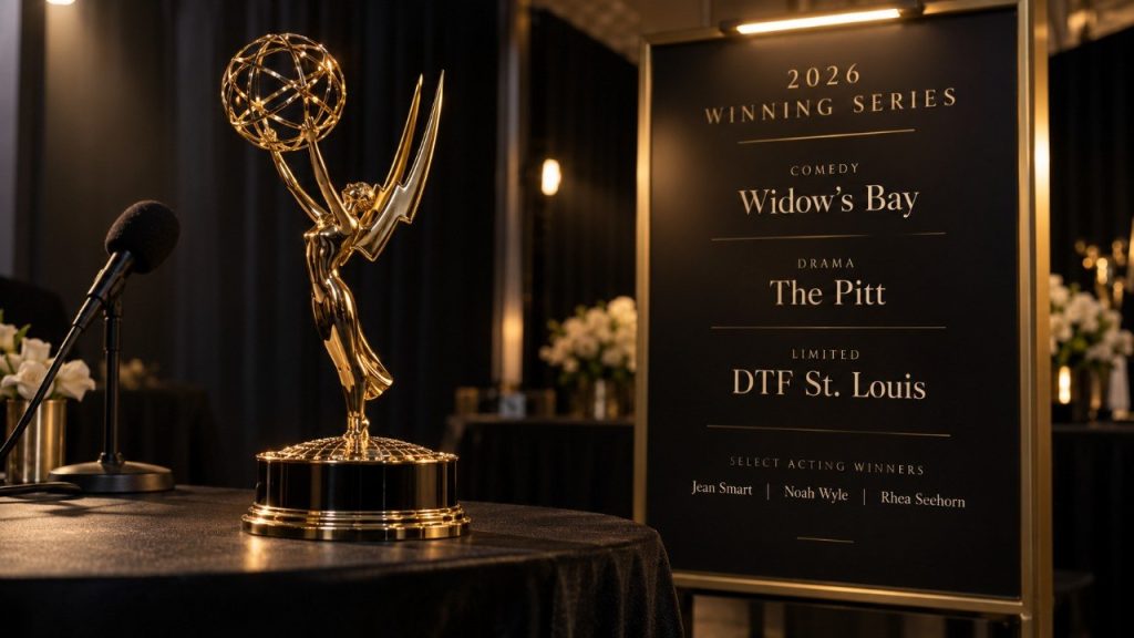 Emmy-2026: названо три головні серіали року та переможців основних номінацій