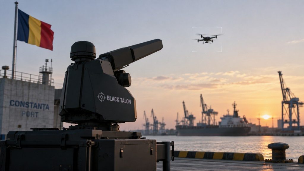 У порту Констанца тестують Black Talon: Румунія створює новий захист від дронів