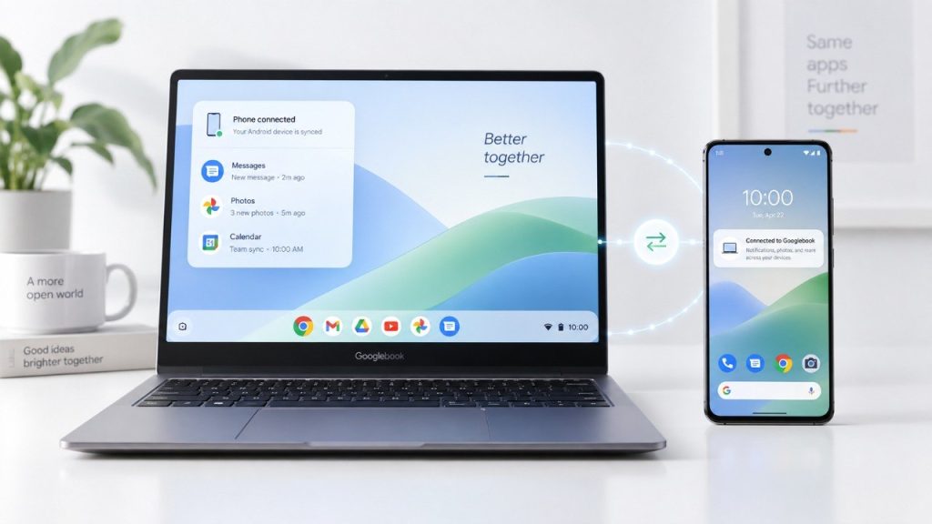 Google представила Googlebook: ноутбуки отримали тісну інтеграцію з Android-смартфонами