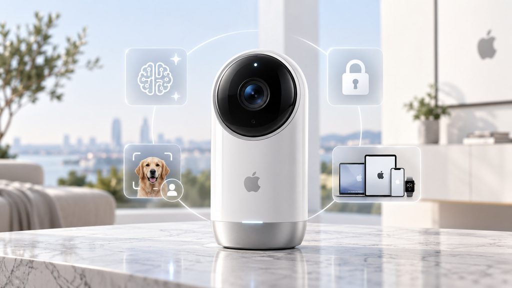 Apple у 2027 році випустить розумну камеру з ШІ: що відомо про нову систему безпеки