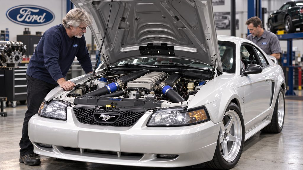 Ford повернув до життя 25-річний Mustang V10, який ледь не знищили