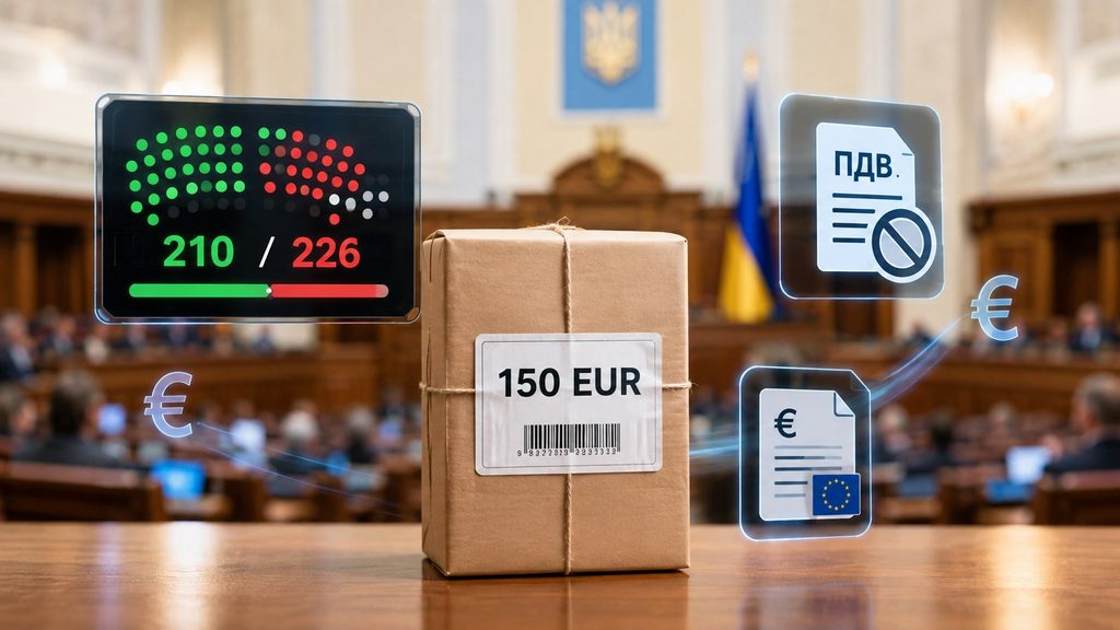 Податок на посилки до 150 євро не запровадили: Верховна Рада провалила ключове голосування