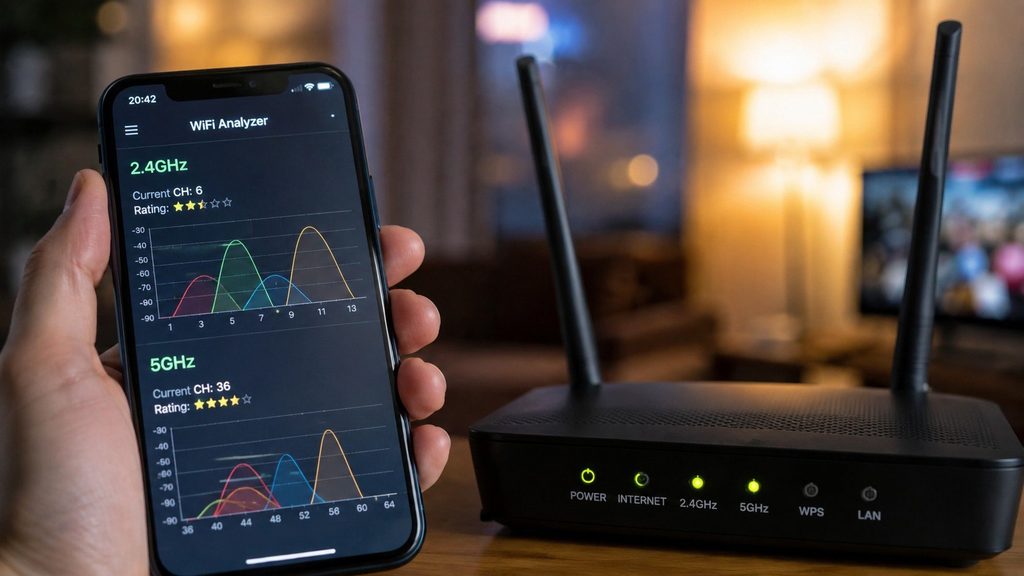 Домашній Wi-Fi просідає ввечері: як знайти перевантажений канал і коли новий роутер не допоможе