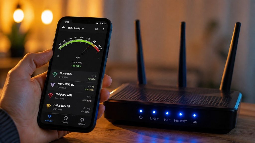 Домашній Wi-Fi просідає ввечері: як знайти перевантажений канал і коли новий роутер не допоможе